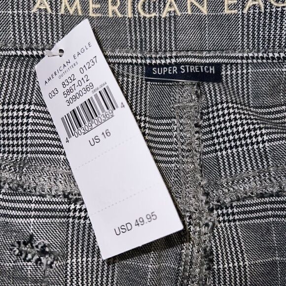 American Eagle Super High Rise Mini Skirt Size 16 NWT - Picture 3 of 5